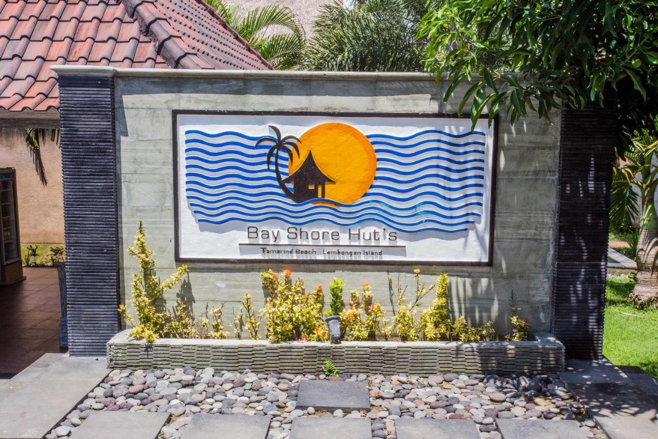 Bay Shore Huts Nusa Lembongan  Ngoại thất bức ảnh